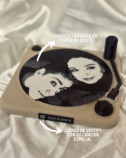 Tocadiscos personalizado